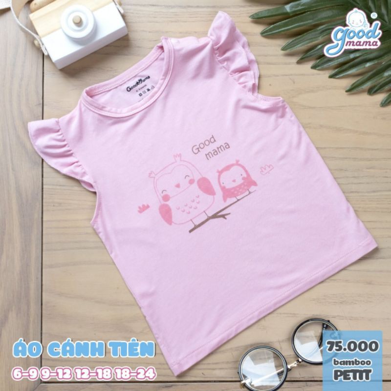 Goodmama -  Áo rời sợi tre cho bé 6-12,5kg áo phông trẻ em