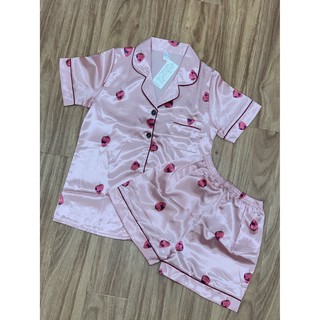 [ ẢNH THẬT ] BỘ NGỦ LỤA PIJAMA  MẶC NHÀ