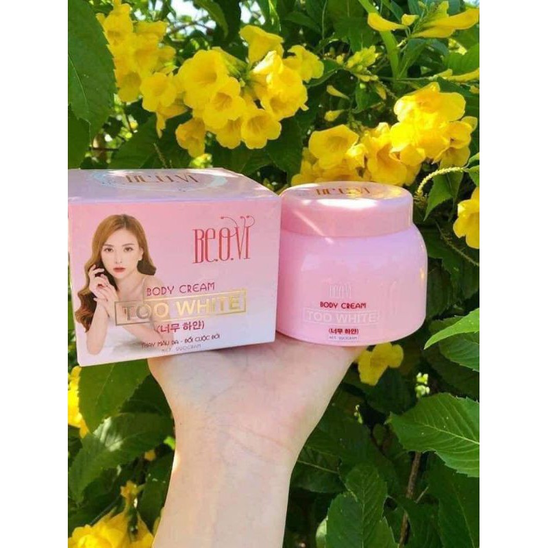 [CHÍNH HÃNG] BODY CREAM TOO WHITE BEOVI TRẮNG MỊN DA