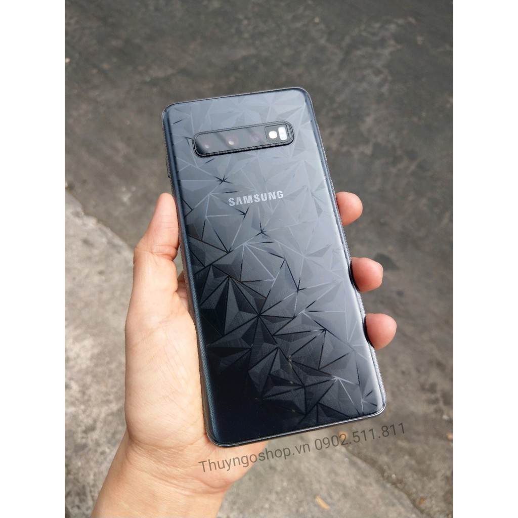 [Xả kho] Samsung S10/S10plus/S10e dán 3D kim cương chống vân tay