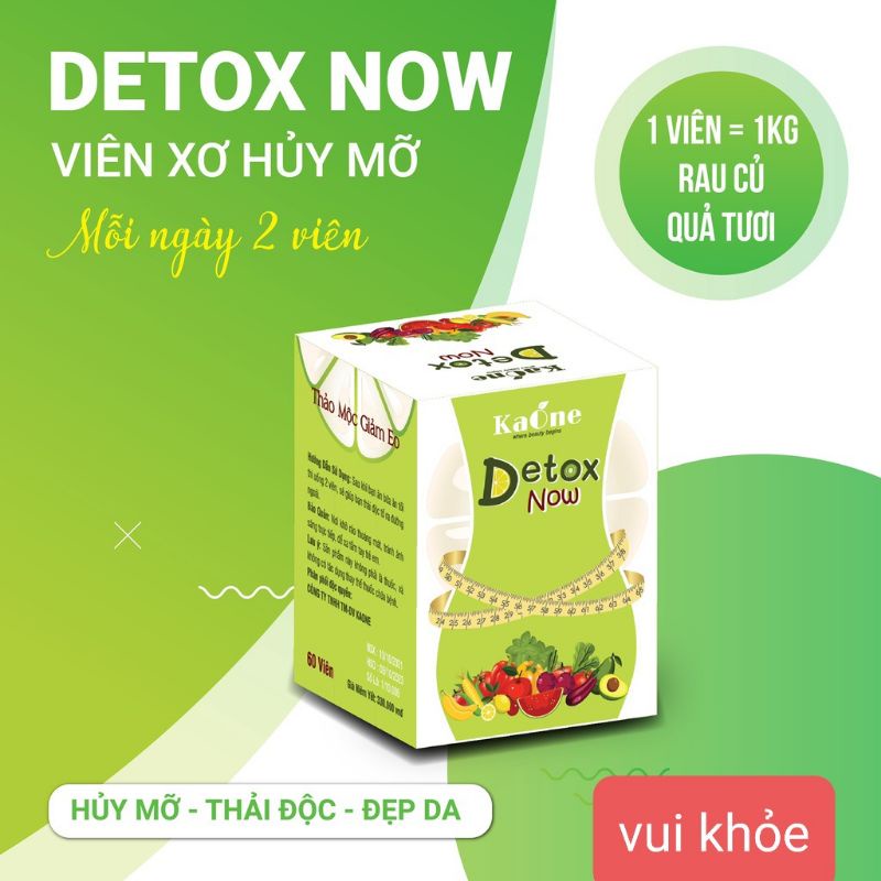 Detox Now chính hãng 100%