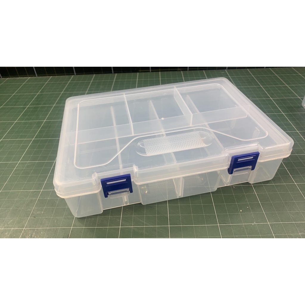 Hộp Nhựa Đựng Đồ Cá Nhân Mini Có Nắp, Tủ Nhựa Đựng 10/15/24 Chia Nhiều Ngăn