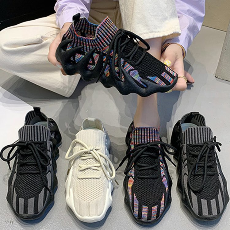 Giày thể thao IELGY thoáng khí thời trang phong cách dễ phối đồ cho nữ