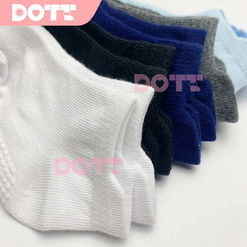 Bộ 6 đôi vớ cotton chống trượt kiểu dáng xinh xắn dành cho bé