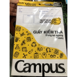 Giấy Kiểm Tra Campus Các Loại