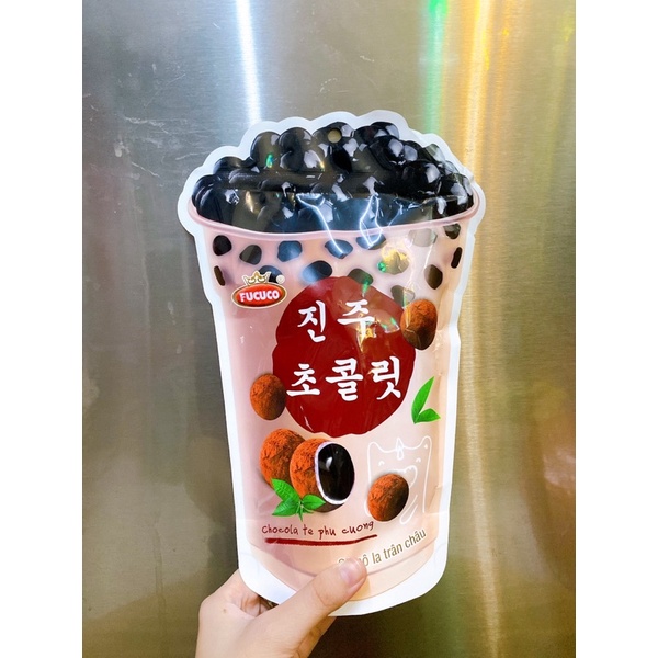 Kẹo Socola Trà Sữa trân châu 120g