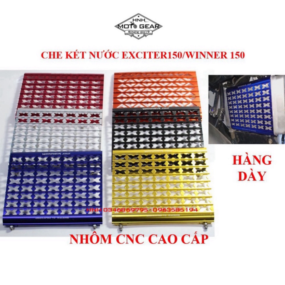 Che Két Nước Nhôm CNC Cho Exciter / Winner 150