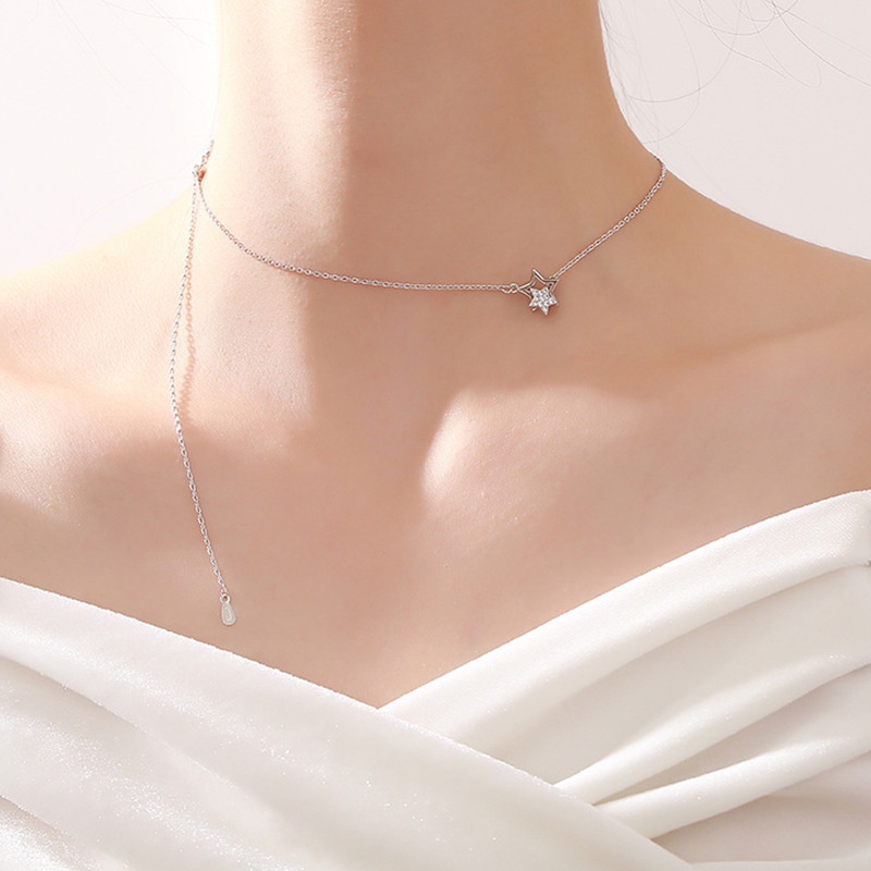 Vòng cổ mặt hình ngôi sao phong cách xinh xắn cho nữ