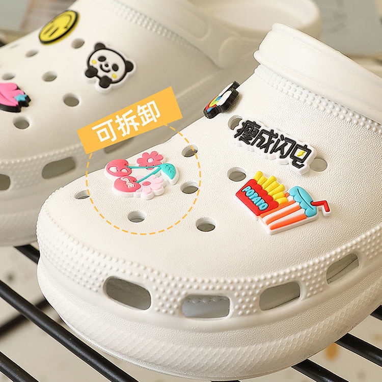 Dép Nữ Sandal Đục Lỗ Đế Dày Chống Trượt Thời Trang Mùa Hè Dành Cho Tth078