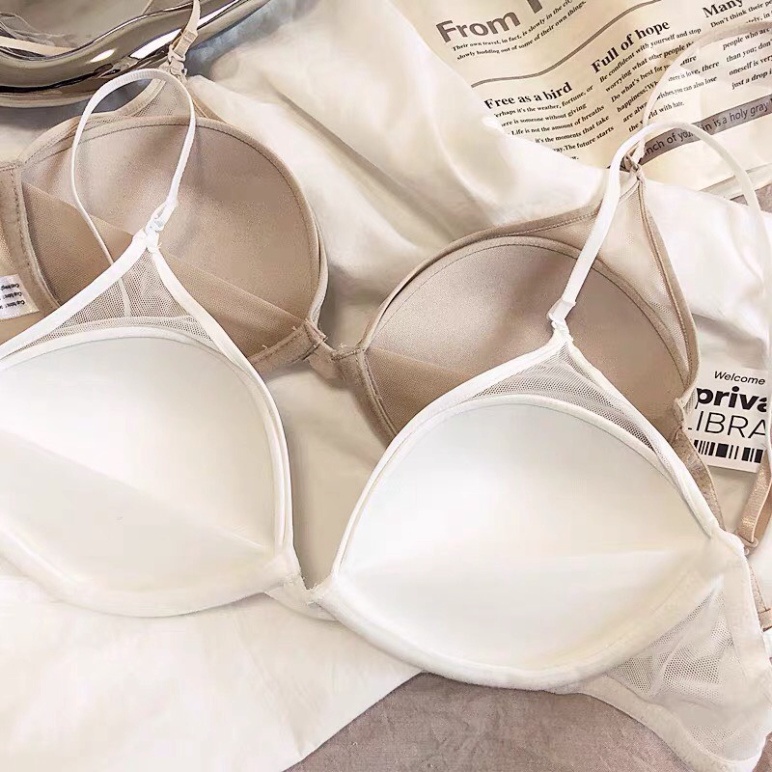 Áo lót nữ dây mảnh viền lưới nâng ngực sexy phong phú và đa dạng kiểu phối dây Nội y xanh chất đẹp deal xịn sexy