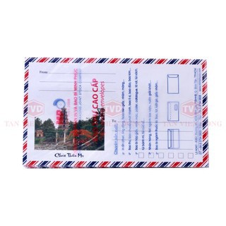 Bao thư bưu điện sọc có keo (1 xấp/20 cái)