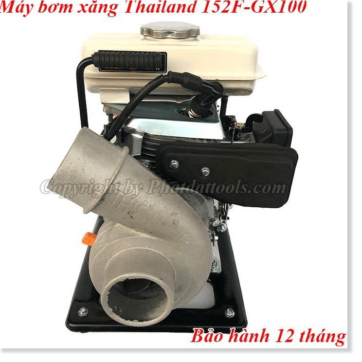 Máy bơm nước chạy xăng Thailand GX100-152F-Động cơ 4 thì tiết kiệm nhiên liệu