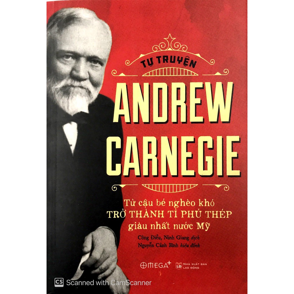 Sách - Tự Truyện Andrew Carnegie (Tái Bản 2018)