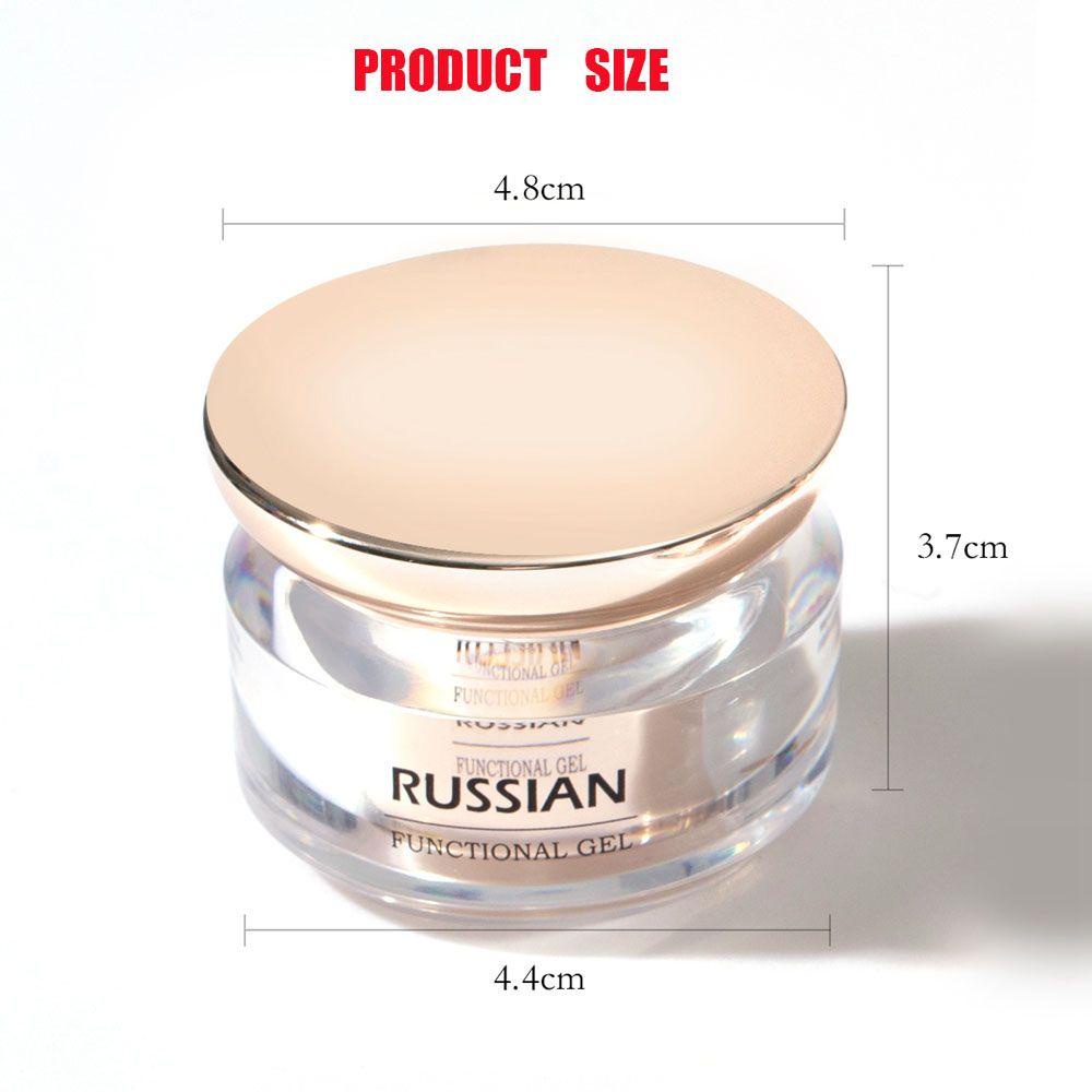 XIANSTORE Nail Design Solid State Shaping Carving DIY 3 in 1 Russian Nail Gel Polish Professional UV LED Manicure Functional Gel For Fake Nail Fast Drying