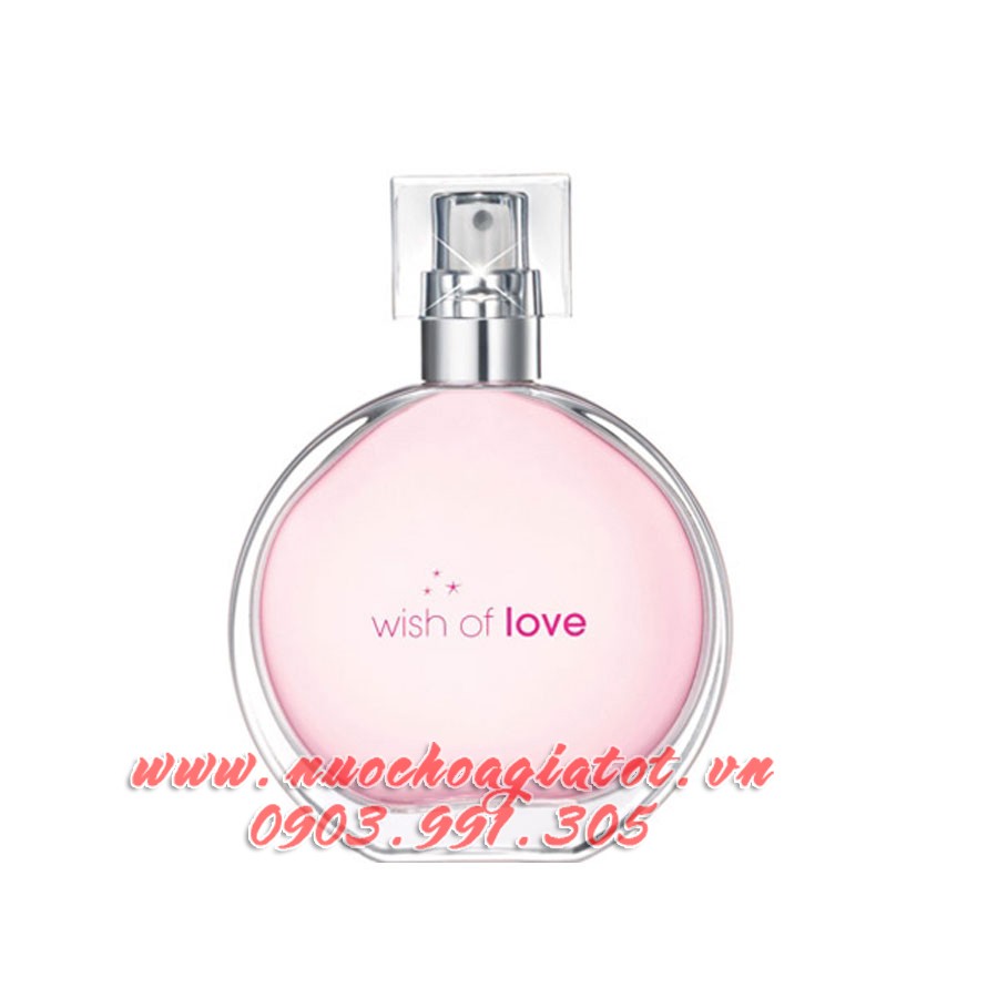 CHÍNH HÃNG  NƯỚC HOA NỮ AVON WISH OF LOVE 50ML MÀU HỒNG