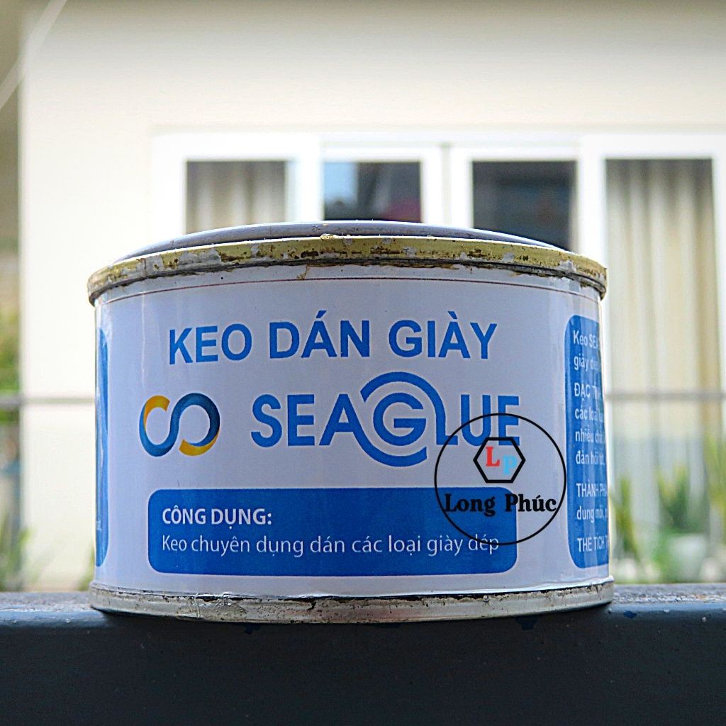 Keo Dán Giày SeaGlue 💖FREESHIP💖 Keo dán giày trong suốt, chịu nước, dính chắc, đàn hồi cao| Long Phúc Shop | Lọ 100gr