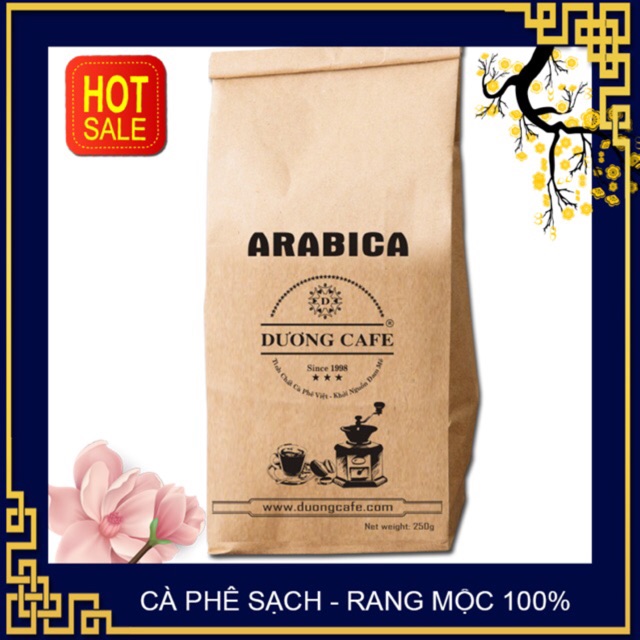 Cafe nguyên chất rang xay mộc Arabica Dương Cafe