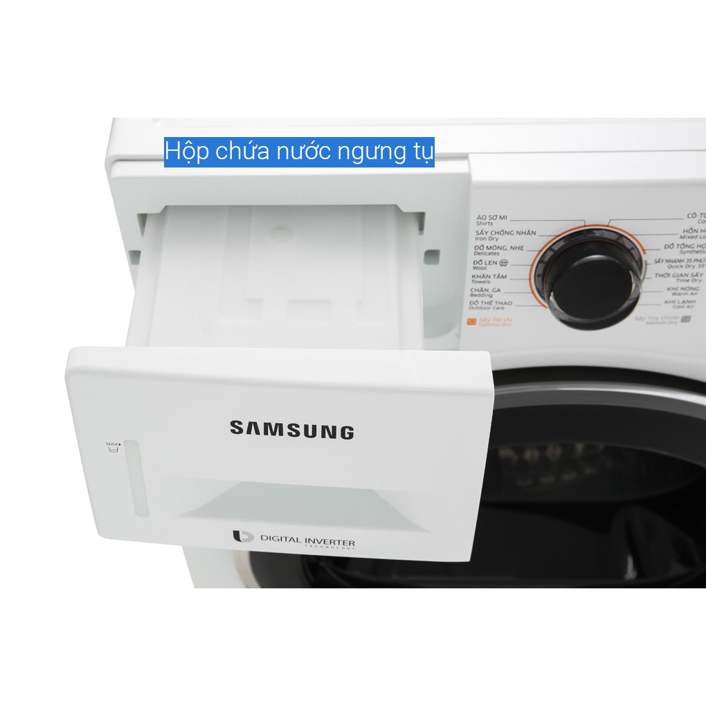 Máy giặt Samsung Addwash Inverter 9 Kg WW90K44G0YWSV
