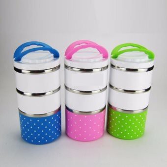 [Hot]-Cặp lồng chấm bi 3 tầng