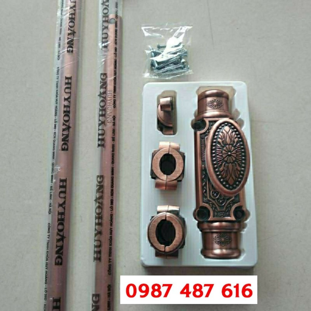 Clemon Ex 03 cửa sổ mạ đồng Huy Hoàng
