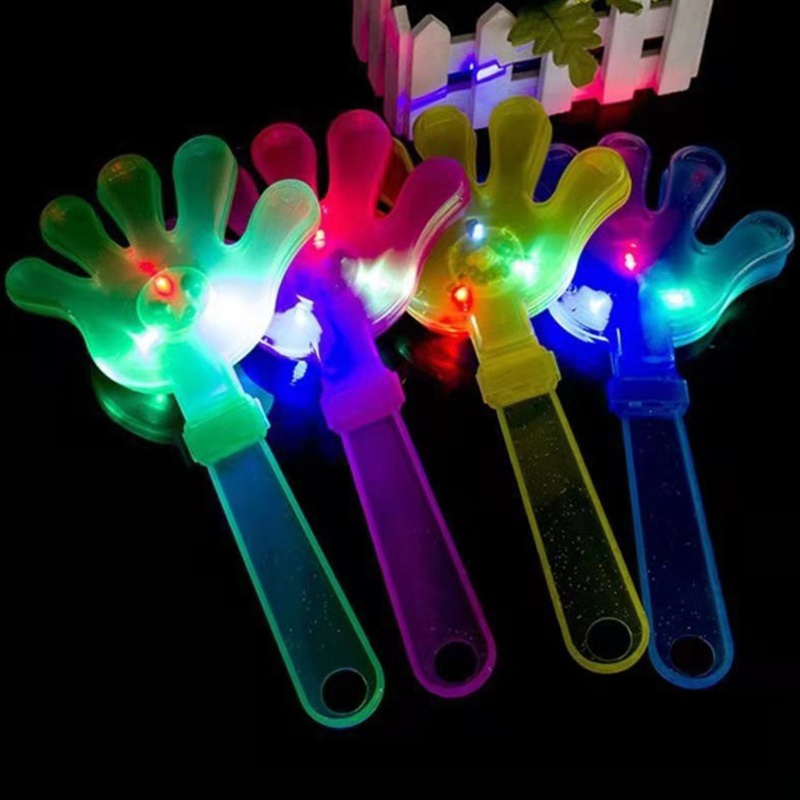 Đèn Led Bằng Nhựa Hình Bàn Tay WMMB Chuyên Dụng Cho Tiệc Sinh Nhật