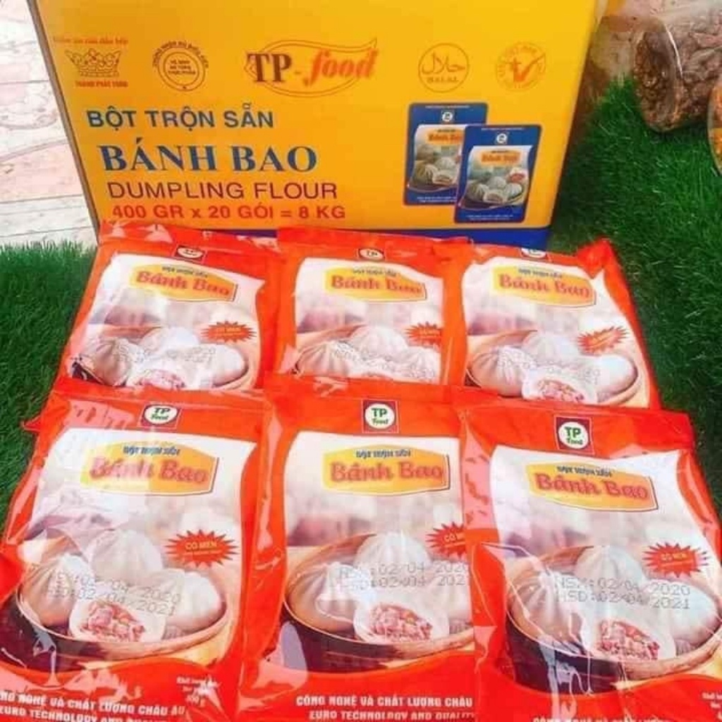 Bột Bánh bao trộn sẵn gói 400g Thành Phát food