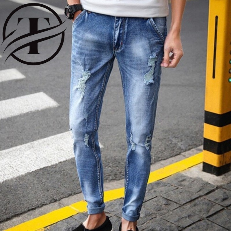 Quần Jean Nam Co Dãn QJ06 Jeans Chất Lượng Cao Vải Siêu Mềm Phong Cách Hàn Quốc | BigBuy360 - bigbuy360.vn