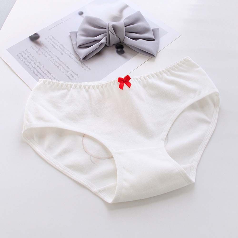 Quần Lót Cotton Lưng Vừa In Hình Chú Chó Corgi Dễ Thương Thoải Mái Cho Nữ