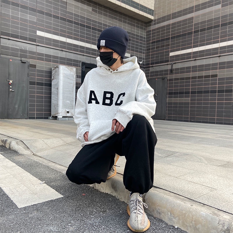 Áo Nỉ Hoodie Dài Tay ABC, Sweater Nam Nữ, Unisex - Form Rộng - Chất Nỉ Bông Dày Dặn - Hottrend 2021 | BigBuy360 - bigbuy360.vn