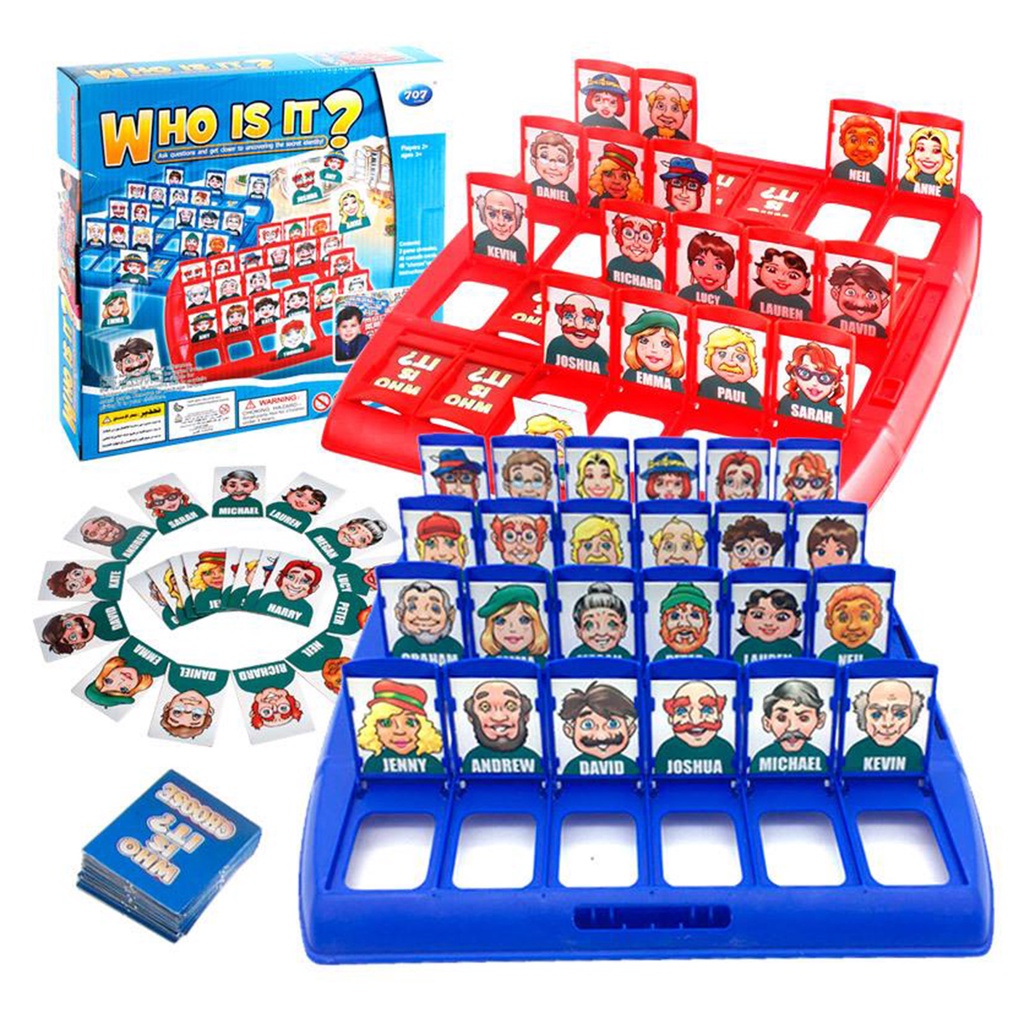 Bộ Đồ Chơi Board Game Who Is It Dành Cho Trẻ Em