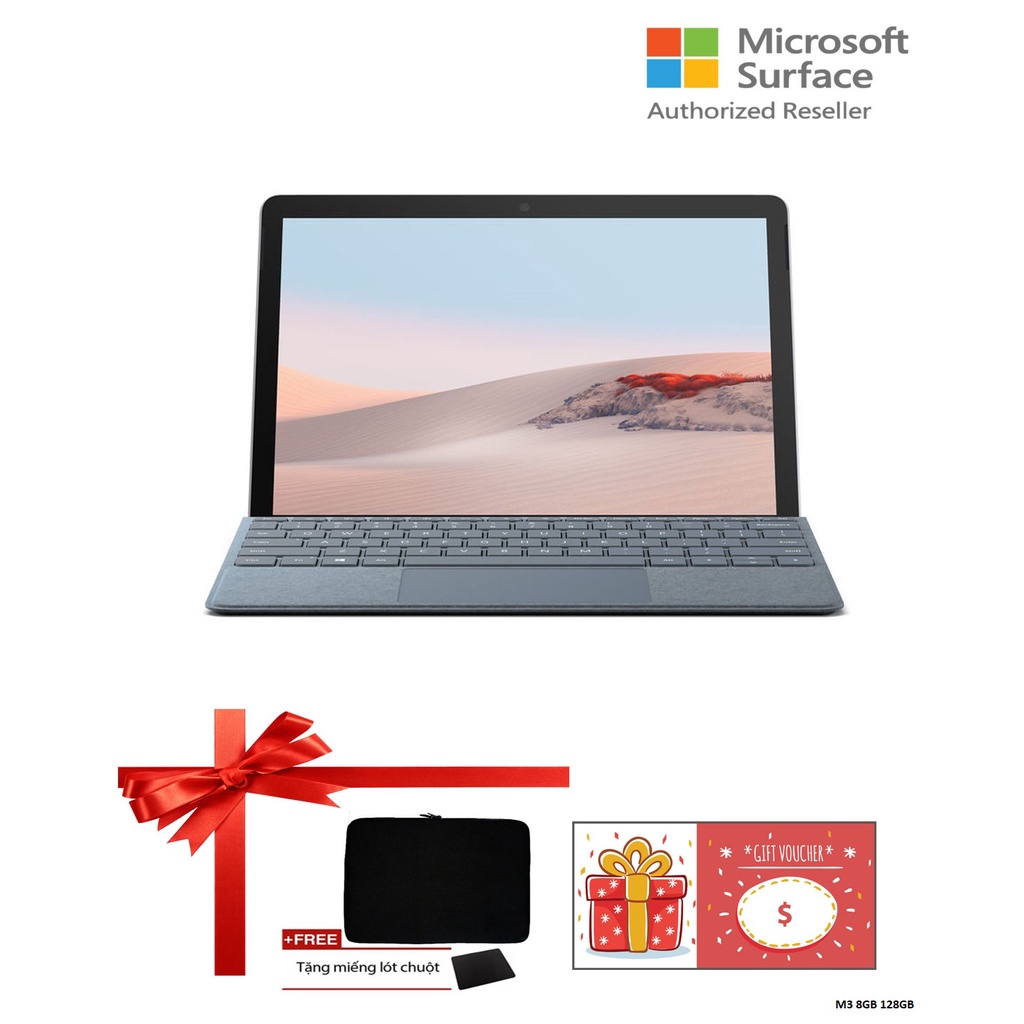 Máy Tính Microsoft Surface Go 2 – Intel Core M3/8GB/128GB | WebRaoVat - webraovat.net.vn