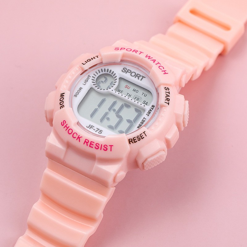 ĐỒNG HỒ NỮ DÂY CAO SU SPORT D406 JF75 MẶT TRÒN NHỎ XINH | BigBuy360 - bigbuy360.vn