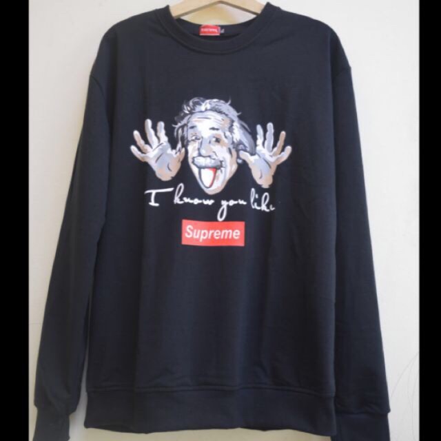 Áo TD Sweater Supreme Ông già tay dài