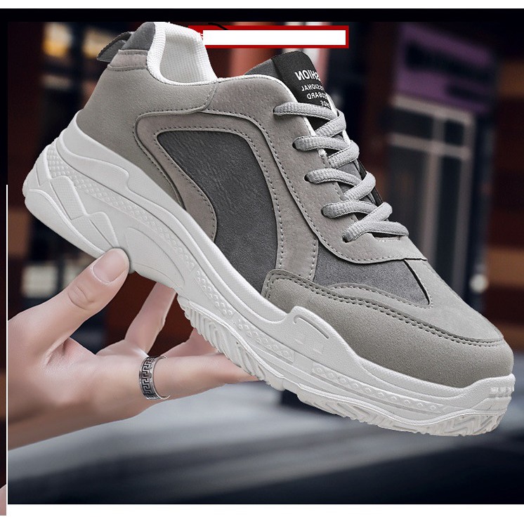 Giày sneakers Nam tăng chiều cao giá rẻ , Giày thể thao phong cách hàn quốc 2019