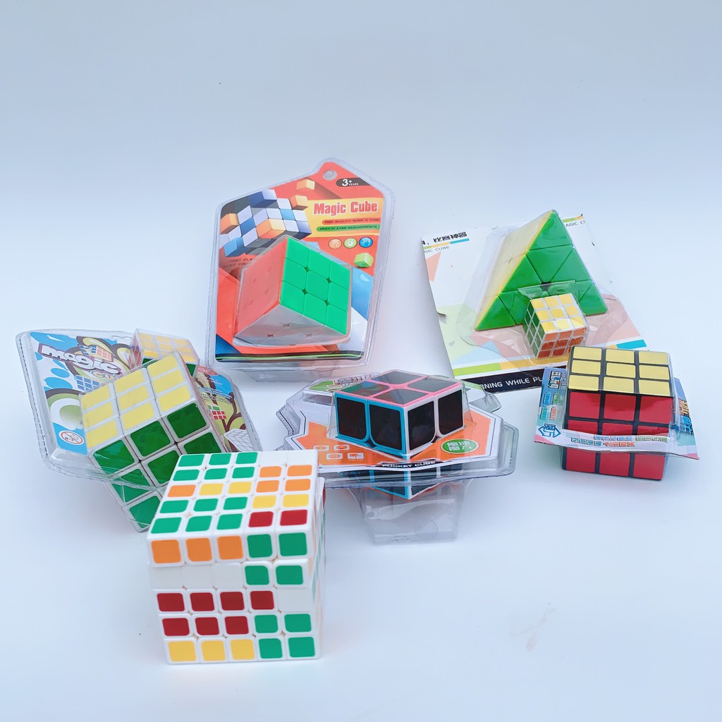 Rubic Khối Lập Phương Rubik Cube 2x2 3x3 4x4 5x5 xinh