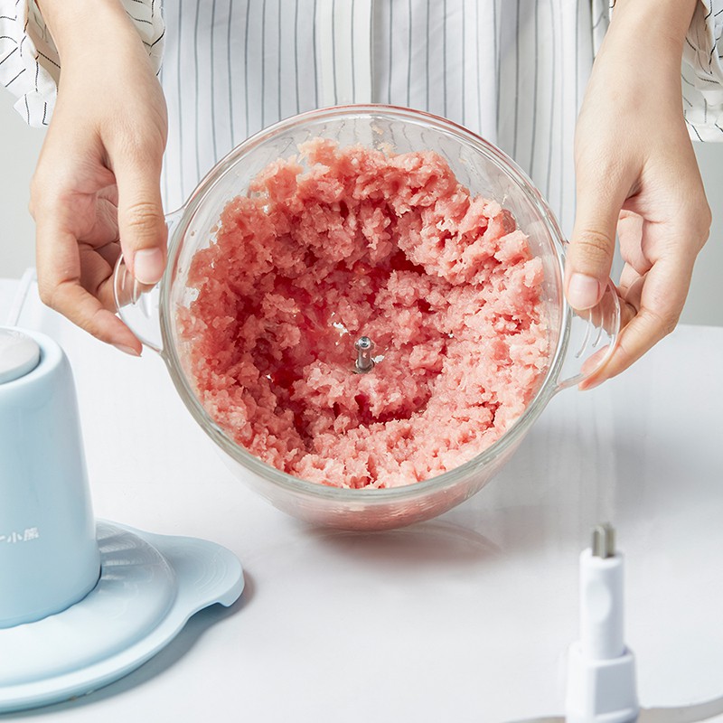 Máy xay thịt / rau củ quả BEAR QSJ-C03B1 bằng thép không gỉ 300W 2L