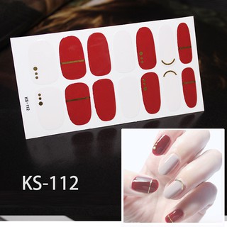 Miếng dán móng tay - Nail Wraps (14 miếng dán khô)
