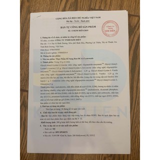 Thực phẩm chức năng BPI SPORTS BEST BCAA,60 SERVINGS