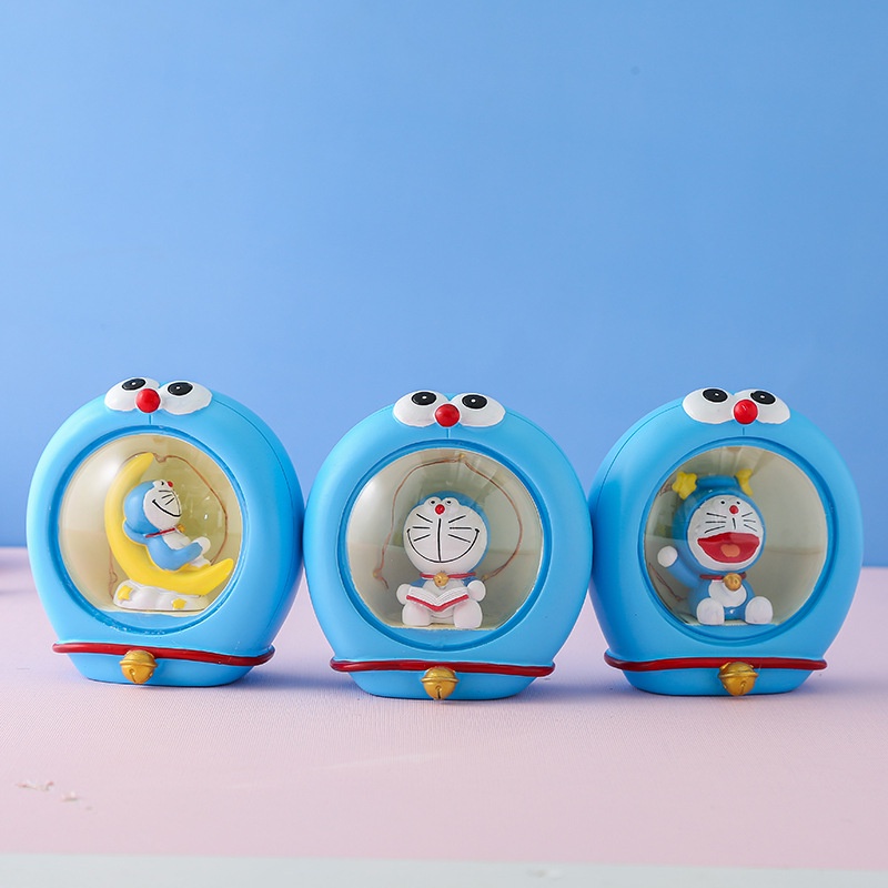 Đèn ngủ để bàn Doraemon Doremon biểu cảm dễ thương cute trang trí phòng ngủ, dùng làm quà tặng - Ráp