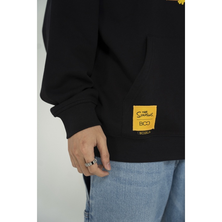 Áo Hoodie Nỉ Mũ Unisex BOO Dáng Oversized Chất Nỉ Cao Cấp In Graphic The Simpsons BZL