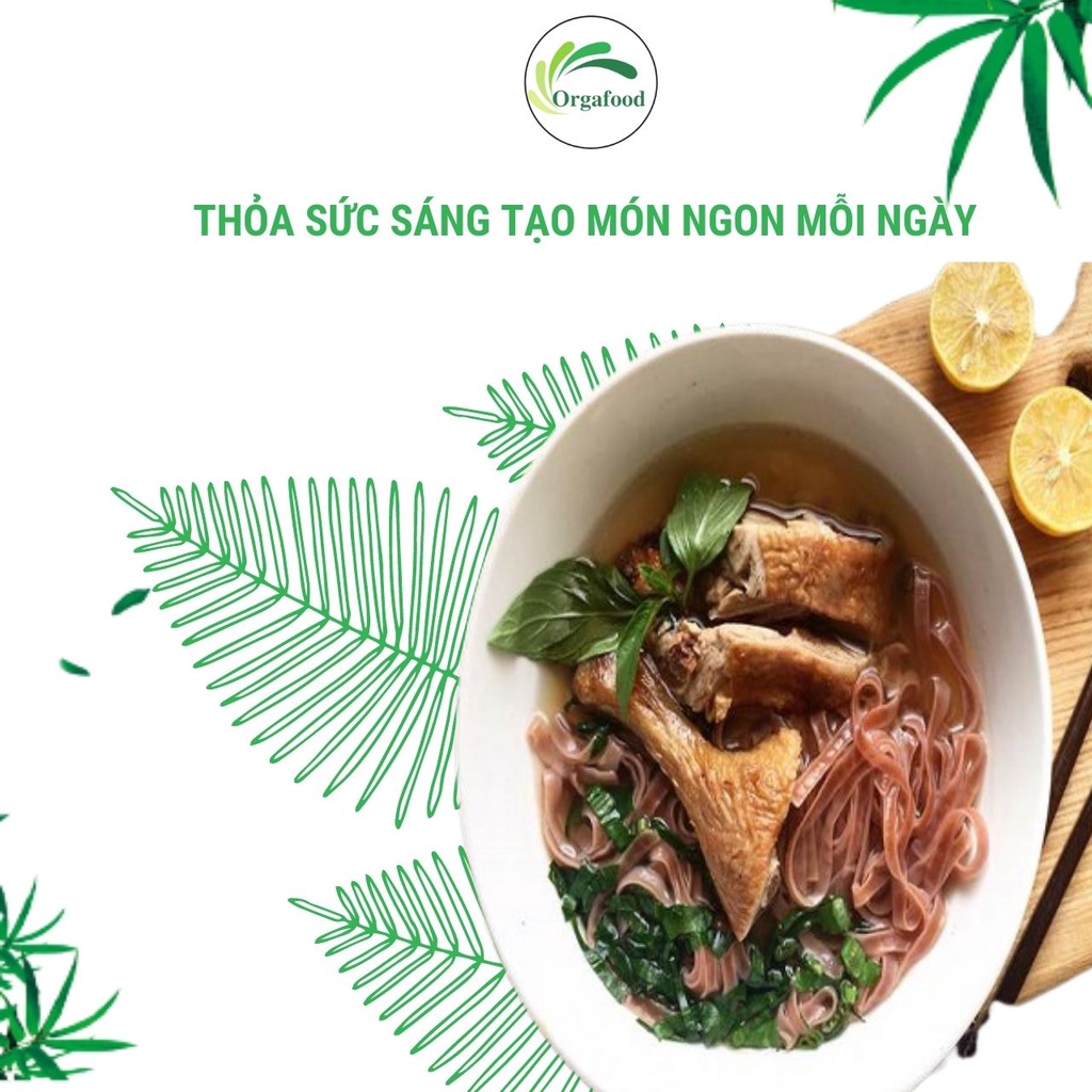 Phở gạo lứt Hoàng Minh 500gram hữu cơ EAT CLEAN thức ăn healthy giảm cân dành cho người ăn kiêng | WebRaoVat - webraovat.net.vn