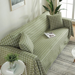 Vỏ Bọc Ghế sofa Chống Bụi Phong Cách Bắc Âu ⌒℗☈Tấm Vải Bọc Ghế sofa Họa Tiết Kẻ Sọc Đơn Giản Thời Trang Bốn Mùa Ốp