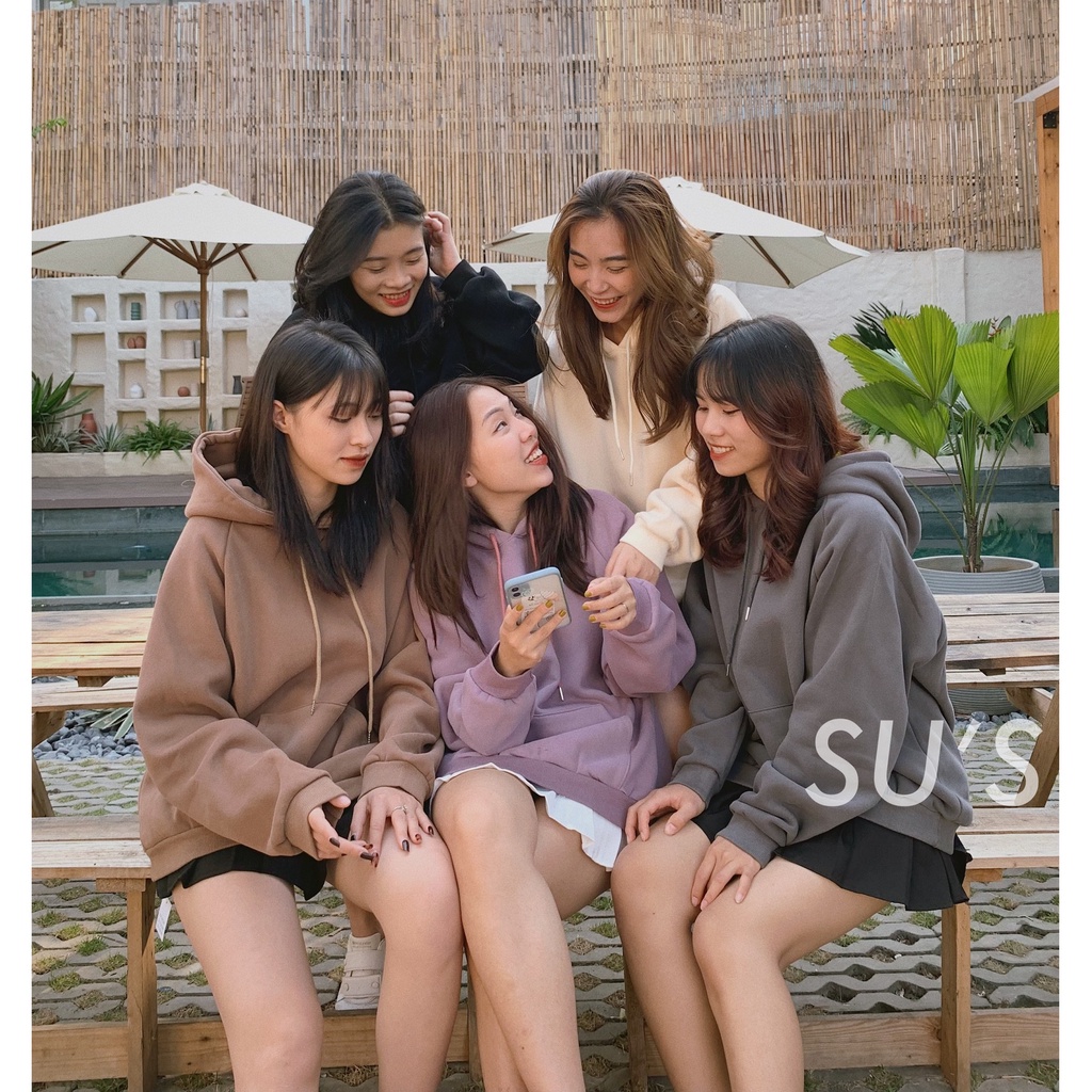 Áo hoodies nỉ trơn túi trước A1539 SUSTORE | BigBuy360 - bigbuy360.vn