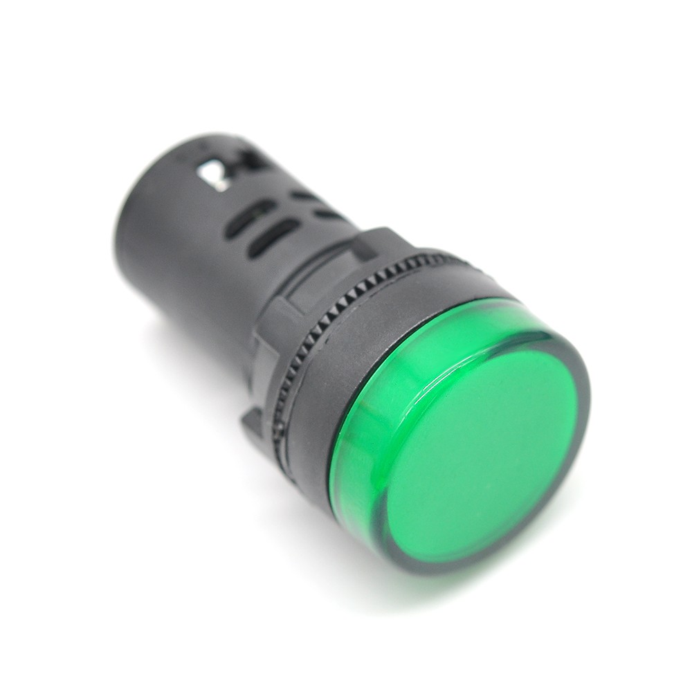 Đèn Led báo nguồn 12V 110V 220V phong cách đèn tín hiệu giao thông 22mm