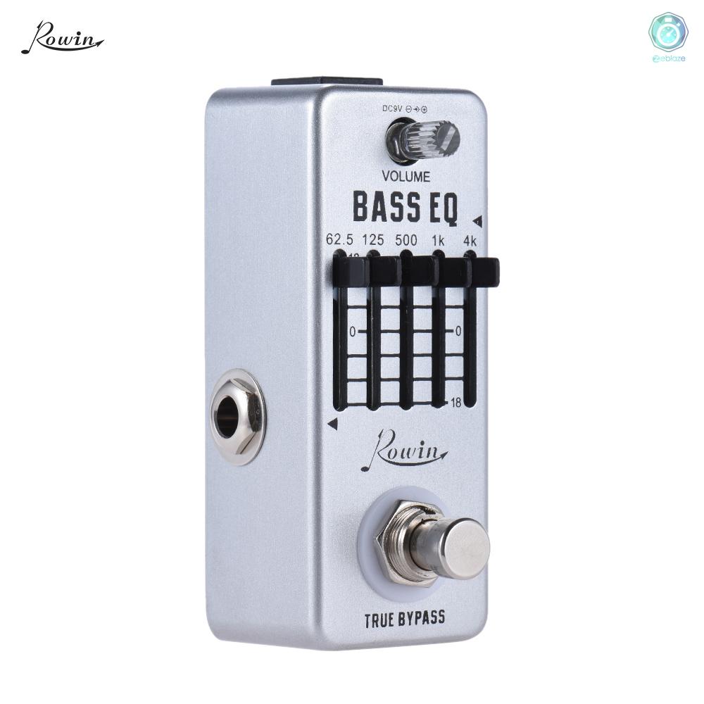 Bàn Đạp Hiệu Ứng 3c Rowin Cho Guitar Bass 5-band Eq