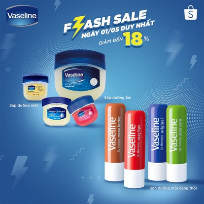 SON DƯỠNG MÔI CHỐNG NẮNG VASELINE LIP THERAPHY SPF15 DẠNG THỎI