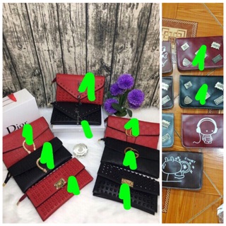 Combo 10sp túi ví mềm