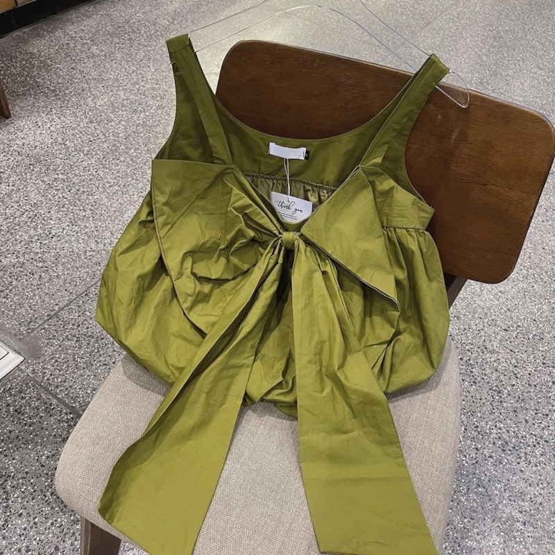 Áo Hai Dây Nơ Bầu Bé