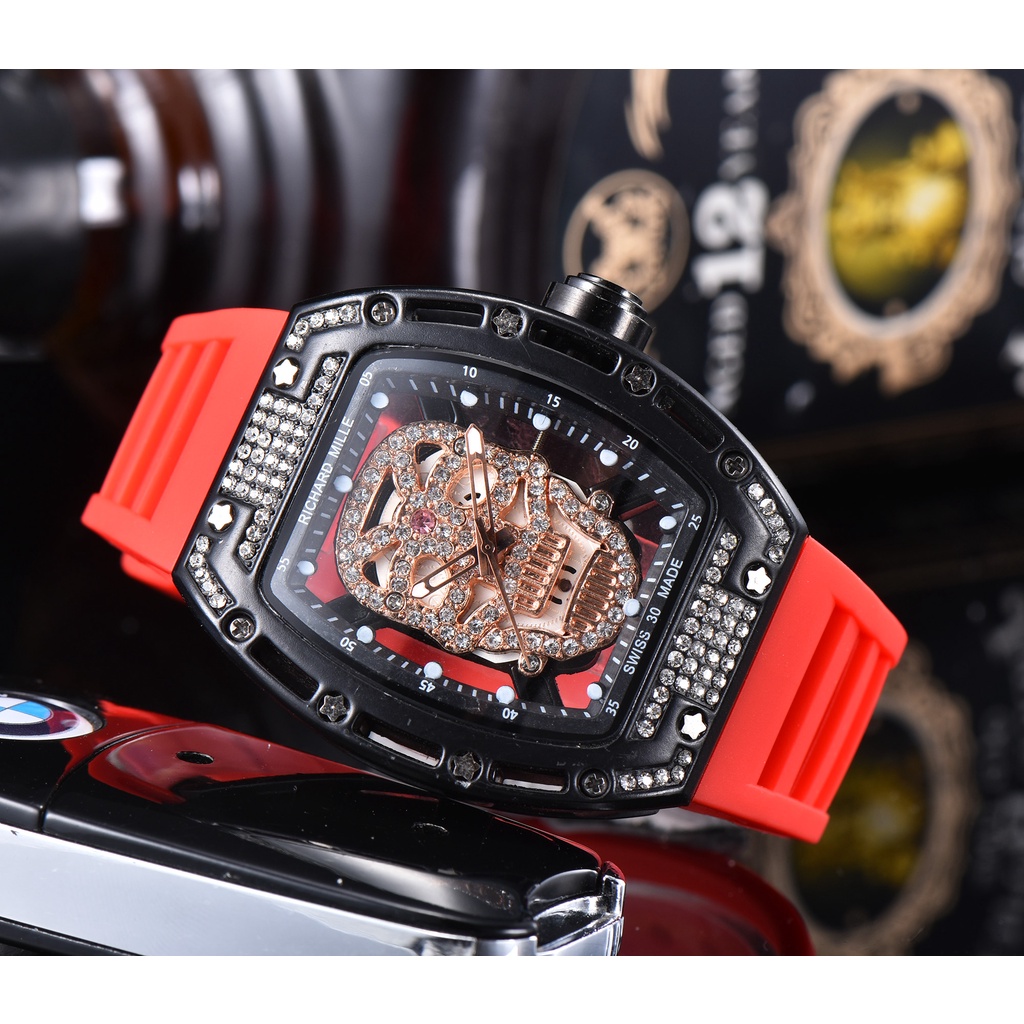 Đồng Hồ Thể Thao Richard Ghost Head Thiết Kế Mới Cao Cấp Dành Cho Nam