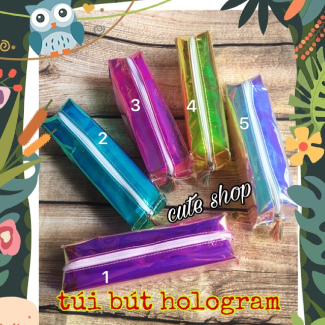 túi bút hologram